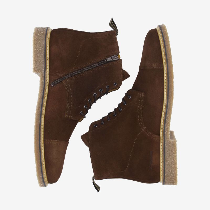 DUBLIN HUNT BOOTS M - SUEDE -  MARRON